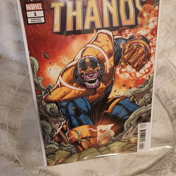 Thanos #1B (2019) Marvel Comics, Ron Lim, 1st Butcher Squadron, NM - Picture 13 of 13
